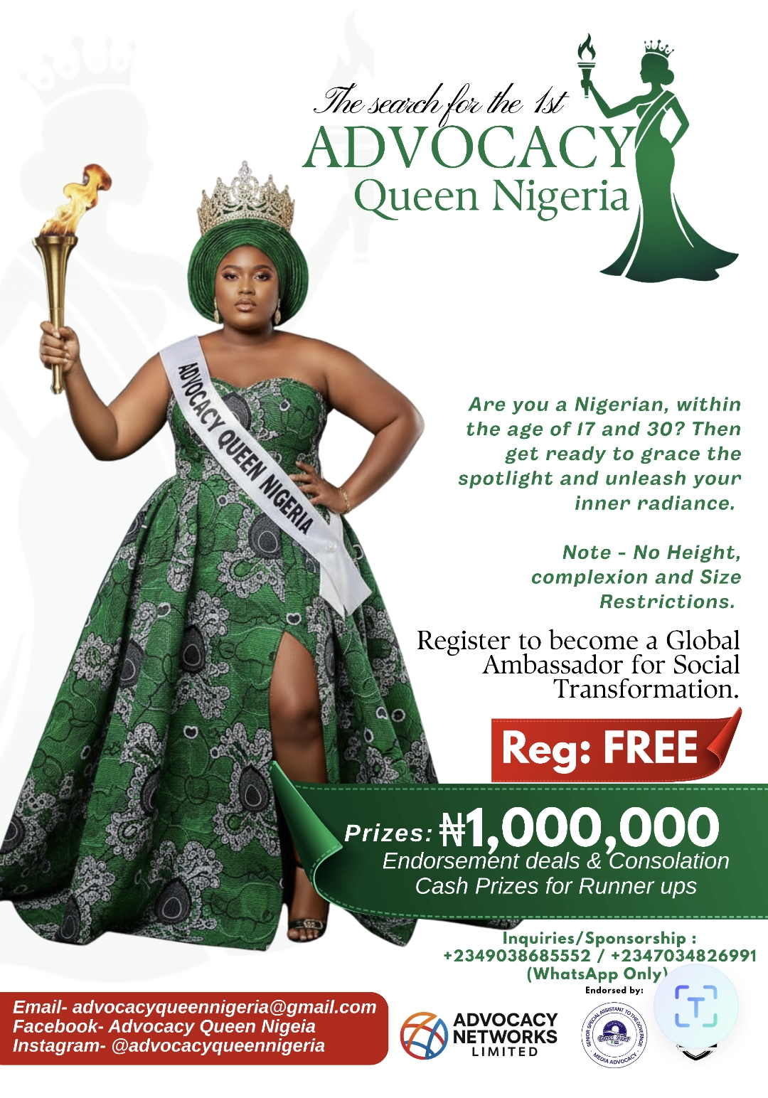 Advocacy Queen Nigeria